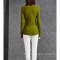 17PKCS502 2017 knit wool cashmere knitted dama suéter